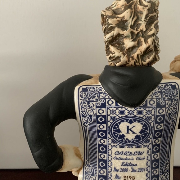 Paul Cardew Accents Paul Cardew Teapot King Of Hearts Collectors